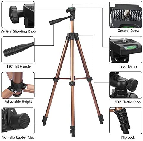 Handy Stativ Smartphone Für iPhone Stativ Kamera Stative Lightweight Tripod Ständer Halterung Leichtes Kamera-Dreibeinstativ