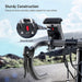 Handyhalterung Fahrrad, Blukar 2022 Universal Handyhalter Motorrad - 360 Drehung Outdoor Fahrrad Halter Lenker Handy Halterung für 4,7-6,8"