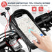 Handyhalterung Fahrrad wasserdicht, Fahrrad Handy Halterung Fahrradtasche Lenker Lenkertasche Motorrad Handyhalter Fahrradhalterung Rahmen 