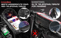 Handyhalterung Fahrrad wasserdicht, Fahrrad Handy Halterung Fahrradtasche Lenker Lenkertasche Motorrad Handyhalter Fahrradhalterung Rahmen 