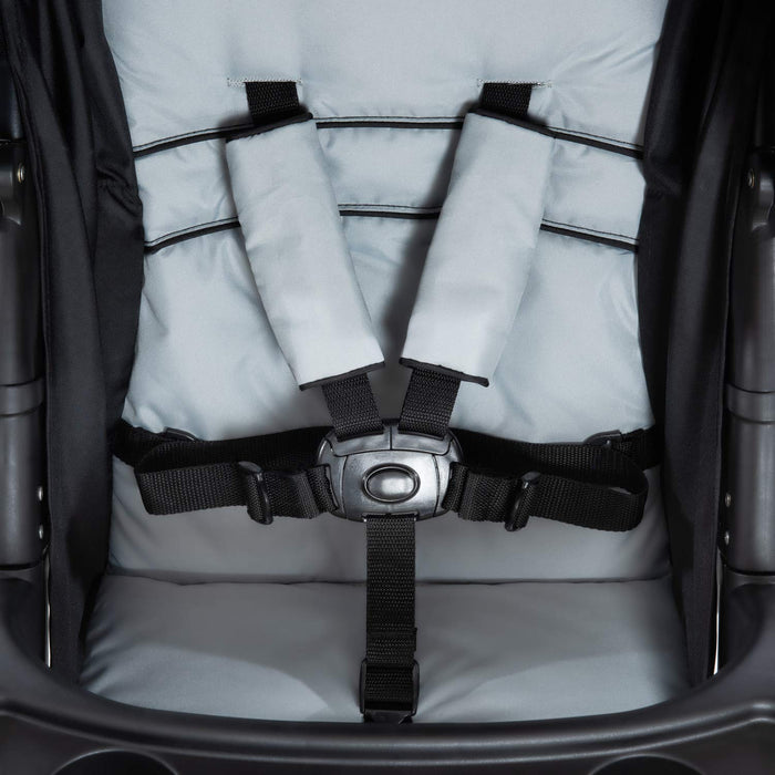 Hauck Kinder Buggy Shopper Neo II mit zwei Getränke- und Zubehör Ablagen, Einhändig Klein Zusammenklappbar, Leicht, Bis 25 kg, mit Liegefunktion