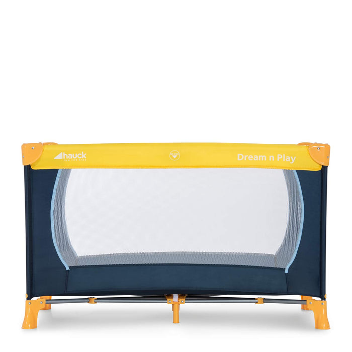 Hauck Kinderreisebett Dream N Play / inklusive Einlageboden und Tasche / 120 x 60cm / ab Geburt / tragbar und faltbar, Mehrfarbig