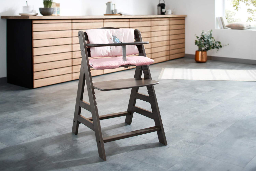 Hauck Sitzkissen für Holzhochstühle Highchair Pad Deluxe, Kompatibel mit Alpha+, Beta+ und Bauähnlichen Modellen, Einfache Befestigung