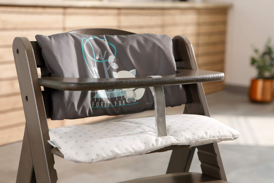 Hauck Sitzkissen für Holzhochstühle Highchair Pad Deluxe, Kompatibel mit Alpha+, Beta+ und Bauähnlichen Modellen, Einfache Befestigung