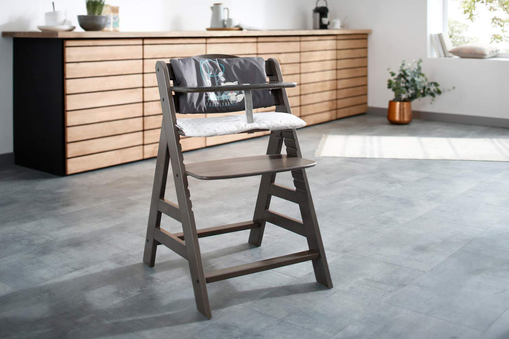 Hauck Sitzkissen für Holzhochstühle Highchair Pad Deluxe, Kompatibel mit Alpha+, Beta+ und Bauähnlichen Modellen, Einfache Befestigung