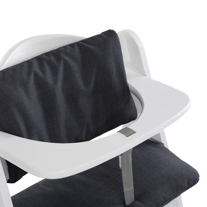 Hauck Sitzkissen für Holzhochstühle Highchair Pad Deluxe, Kompatibel mit Alpha+, Beta+ und Bauähnlichen Modellen, Maschinenwaschbar