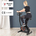 Heimtrainer Fahrrad 21 Programme - Magnetische Bremse, Riemenantrieb - 16 Widerstandsstufen - Schwungmasse 7 kg