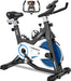Heimtrainer Fahrrad, Fitness Fahrrad für Zuhause, Fitness Bikes Indoor Kardio Training, Indoor Bike mit Pulsmesser, LCD Display, Ipad Halter