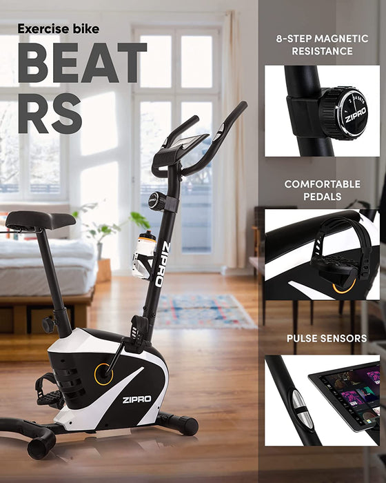 Heimtrainer Fahrrad für Zuhause Magnet Fahhrad bis 120 kg Magnete Exercise Bike Fitnessbike Fitness Fahrrad Hometrainer Cardio Fahrrad Computer