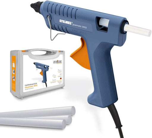 Heißklebe-Pistole Gluematic 3002, inkl. Koffer und 8 Klebesticks 11 mm, Basteln, Reparieren, Dekorieren