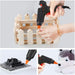Heißklebepistole Klebepistole + 60 Heißklebesticks Transparente Klebesticks für DIY Kleine Handwerk und schnelle Reparaturen in Haus & Büro