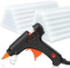 Heißklebepistole Klebepistole + 60 Heißklebesticks Transparente Klebesticks für DIY Kleine Handwerk und schnelle Reparaturen in Haus & Büro