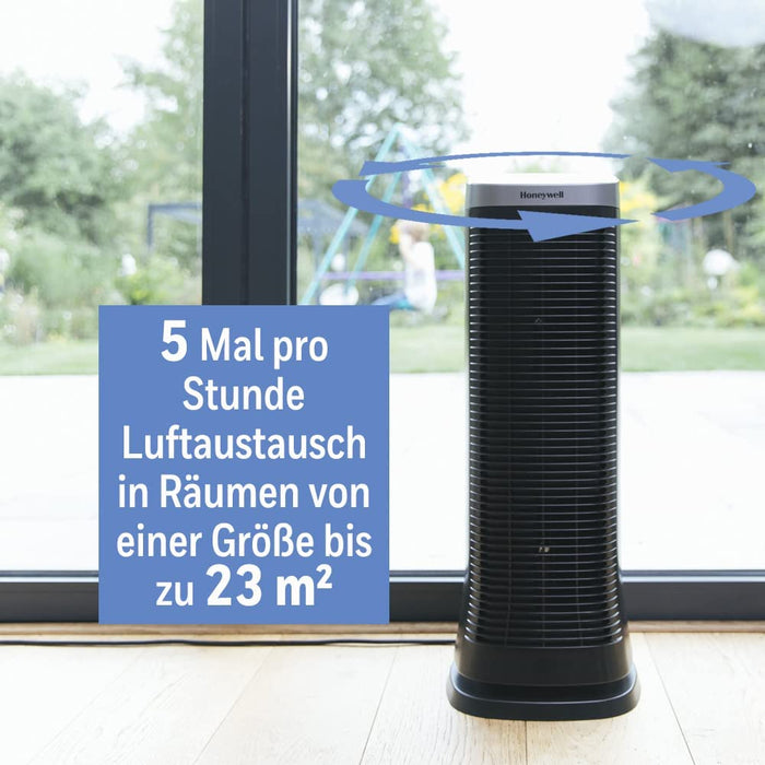 Honeywell Air Genius 5 Luftreiniger mit permanentem und auswaschbarem ifD-Filter (5 Reinigungsstufen; erfasst bis zu 99,9 % mikroskopischen Partikel)