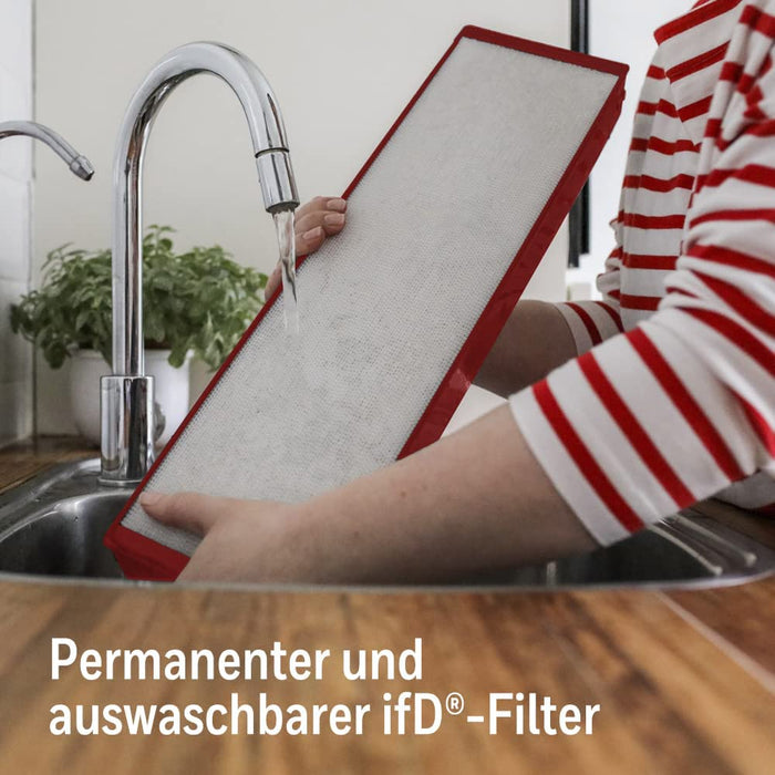 Honeywell Air Genius 5 Luftreiniger mit permanentem und auswaschbarem ifD-Filter (5 Reinigungsstufen; erfasst bis zu 99,9 % mikroskopischen Partikel)