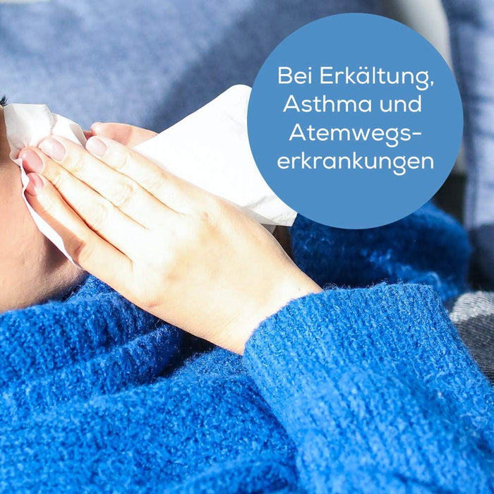 Inhalator und Nasenspülung mit Kompressor: zur Behandlung von Atemwegserkrankungen wie Erkältungen und Bronchitis