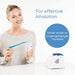 Inhalator und Nasenspülung mit Kompressor: zur Behandlung von Atemwegserkrankungen wie Erkältungen und Bronchitis