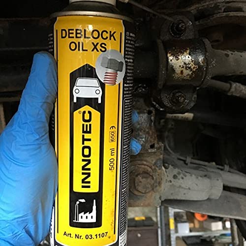 Innotec Deblock Oil XS Extrem-Rostlöser 500ml - Extrem-Rostlöser - Starker Rostlöser - schnelle Wirkung