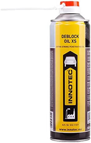 Innotec Deblock Oil XS Extrem-Rostlöser 500ml - Extrem-Rostlöser - Starker Rostlöser - schnelle Wirkung