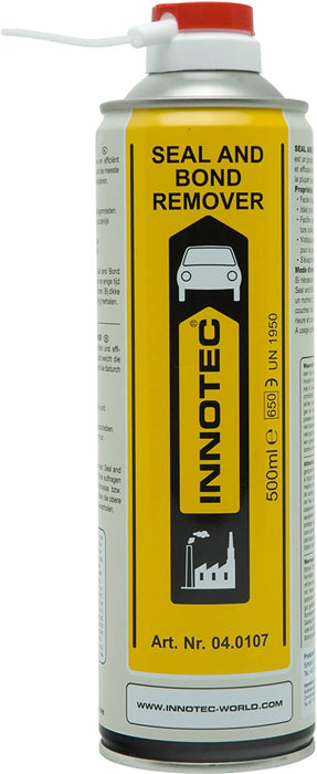 2 Stück Innotec Seal and Bond Remover Klebstoff- & Dichtmassenentferner - Reinigungsmittel 500 ml Spraydose - Entfernen von Klebstoffresten