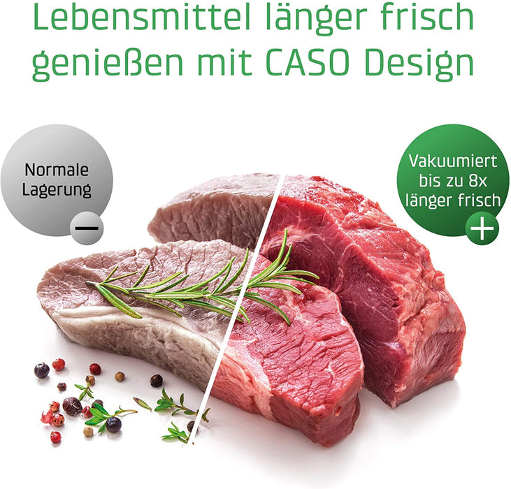 Kammervakuumierer aus Edelstahl, 3L Vakuumkammer 70 Liter Minute, doppelte Schweißnaht, einstellbare Vakuum- und Schweißzeit