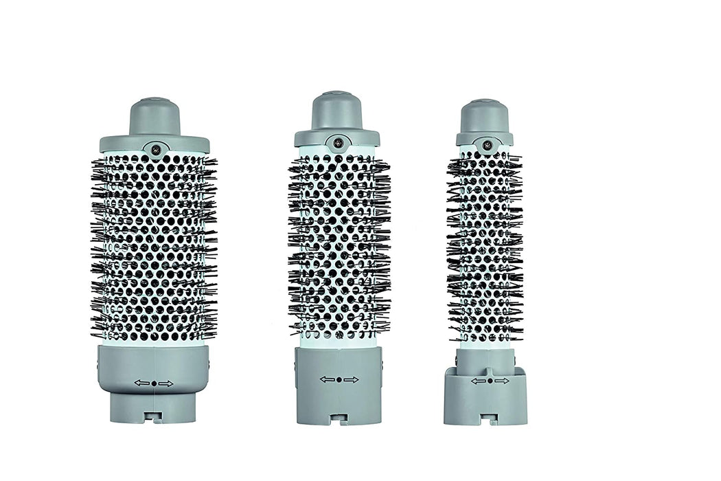 Keramik-Volumen und Lockenstyler, 1100 Watt, blau-silber