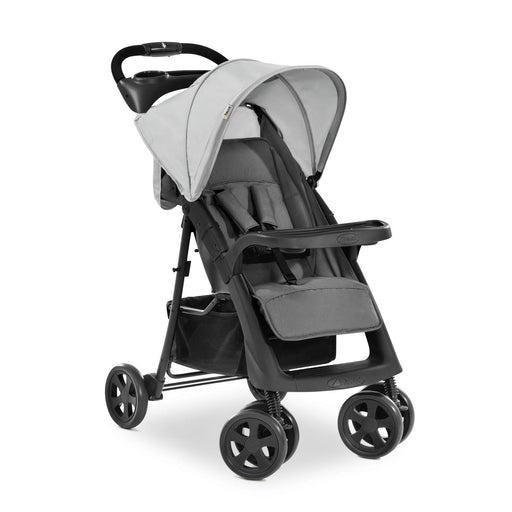 Hauck Kinder Buggy Shopper Neo II mit zwei Getränke- und Zubehör Ablagen, Einhändig Klein Zusammenklappbar, Leicht, Bis 25 kg, mit Liegefunktion