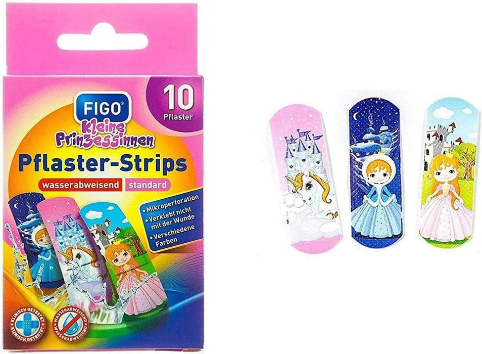 Kinder Pflaster Strips Bergmann Kinderpflaster Set, 40 x, Wasserabweisend, Hautfreundlich, Klinisch getestet, bunte Pflaster für Mädchen und Jungs