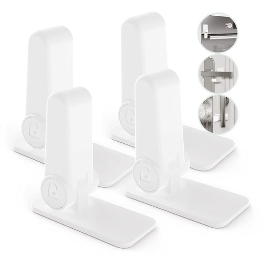 Kindersicherung Multifunktionen 4 Stück Patent-Design Türdrückerschloss Kindersicherung Tür Fenstersicherung Kinder Backofen Kindersicherung Fenster