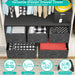 Kommode Schmal Schrank mit 5 Schubladen aus Stoff, praktische Aufbewahrungskommode, Ordnungsmöbel für Schlafzimmer, Kinderzimmer