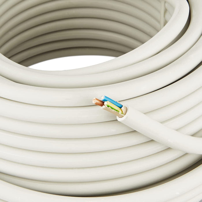 Kopp Mantel-Leitung NYM-J, 3 x 1.5 mm², 25 m, Kabel grau