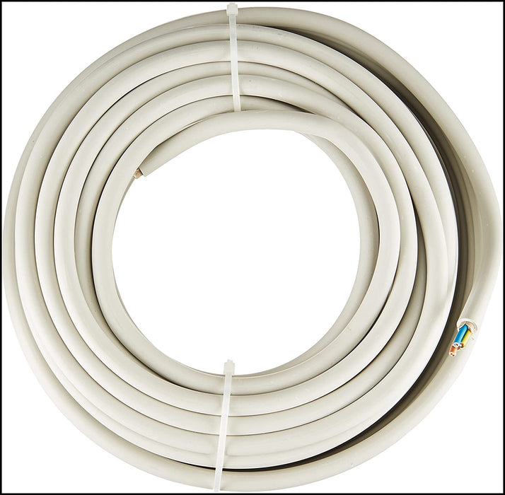 Kopp Schlauchleitung H03 VV-F, 3 x 0.75 mm², 25 m, Kabel weiß