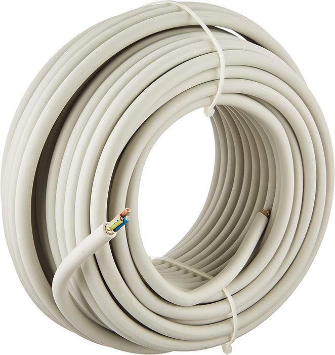 Kopp Mantel-Leitung NYM-J, 3 x 1.5 mm², 25 m, Kabel grau