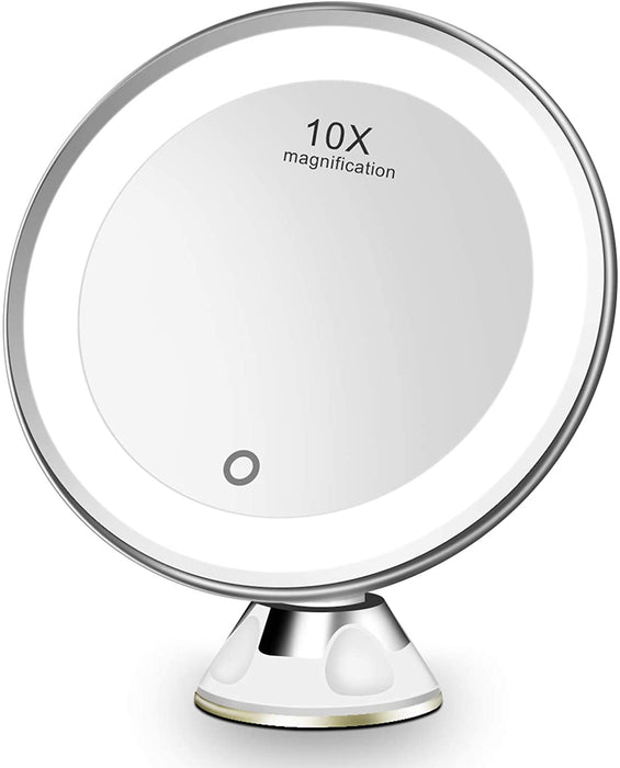 Kosmetikspiegel mit LED Beleuchtung Schminkspiegel Dimmbar Touch Make-Up  Spiegel