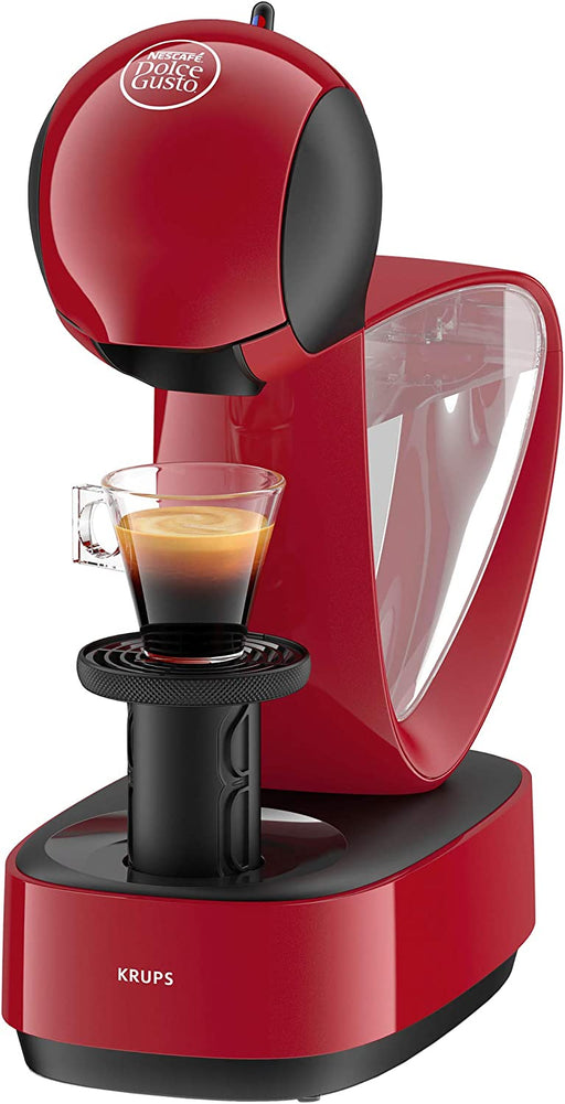 Krups Nescafé Dolce Gusto Infinissima Kapsel Kaffeemaschine (für heiße und kalte Getränke, 15 bar Pumpendruck, manuelle Wasserdosierung