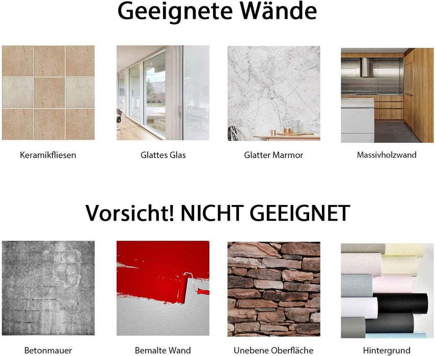 Küchenrollenhalter ohne Bohren - Küchenpapierhalter Edelstahl Rollenhalter Schwarz Papierrollenhalter für Küche