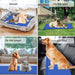 Kühlmatte Hunde Katzen 90 x 50cm,Kuhlmatte für Hund & Katze mit Ungiftiges Gel,Haustier Eismatte Selbstkühlende Matte Hunde Kühl Hundedecke
