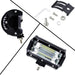 LED Arbeitsscheinwerfer, 10800LM 24 LED Zusatzscheinwerfer DC 12-24V 72W 5 Inch Auto Scheinwerfer Offroad Flutlicht Spotlight 6000K 
