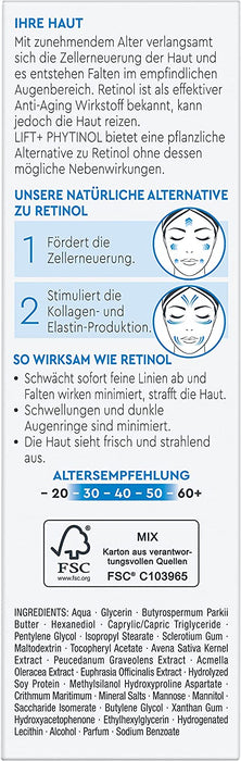 LIFT+ PHYTINOL Anti-Age Augencreme 15ml
