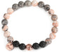 Lavastein-Perlenarmband mit ätherischem Öl - Yoga-Perlen-Armband mit Diffusor für ätherische Öle, ideal gegen Angst, Stress, hilft beim Entspannen