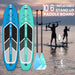 Stand Up Paddle Board - Leader Accessories All-Round SUP Board aufblasbar SUP Brett 