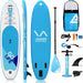 Stand Up Paddle Board - Leader Accessories All-Round SUP Board aufblasbar SUP Brett 