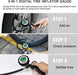 Luftdruckprüfer, Reifenfüller Reifendruckprüfer, 220 PSI-Reifenfüll-Messgerät Reifendruckmesser Multifunktion Luftdruckprüfer mit Ventil Kern Werkzeug