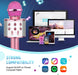 Mädchen Spielzeug 4-12 Jahre, Karaoke Mikrofon Kinder Mädchen Geschenk 4-12 Jahre Junge Spielzeug 5-10 Jahre, Bluetooth Drahtloses Mikrofon