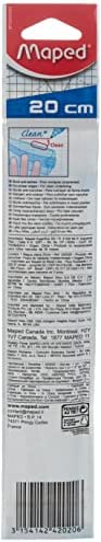 Maped Geometric 200 mm Kunststoff transparent