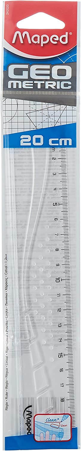 Maped Geometric 200 mm Kunststoff transparent