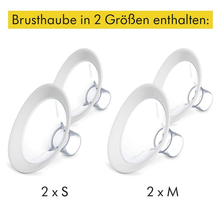 Medela Swing Maxi Flex elektrische Doppel-Milchpumpe – Mehr Milch in kürzerer Zeit – Mit PersonalFit Flex Brusthaube 