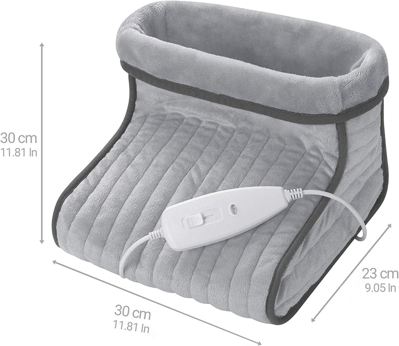 Medisana Fußwärmer, elektrische Fußheizung, 6 Temperaturstufen, für Schuhgrößen bis 46, 100 Watt