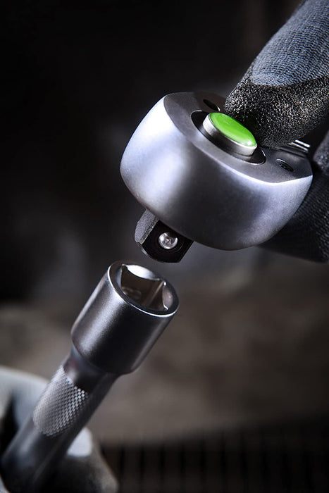 Werkzeugtrolley 156-teilig - Werkzeug-Set - Mit Rollen - Teleskophandgriff Profi Werkzeugkoffer befüllt  Werkzeugkiste fahrbar auf Rollen