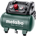 Metabo Kompressor Basic (Kessel 6 l, Max. Druck 8 bar, Ansaugleistung 160 l/min, Füllleistung 65 l/min, Max. Drehzahl 3500 /min, kompaktes Design) 