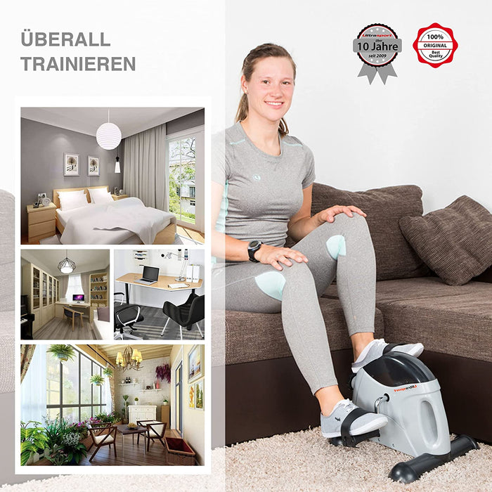 Mini Bike, kompakter Heimtrainer, Arm- und Beintrainer, Pedaltrainer, ideal für Senioren